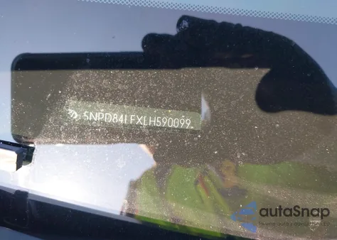 2020 Hyundai Elantra Sel из США, поврежденный, VIN 5NPD84LFXLH590099